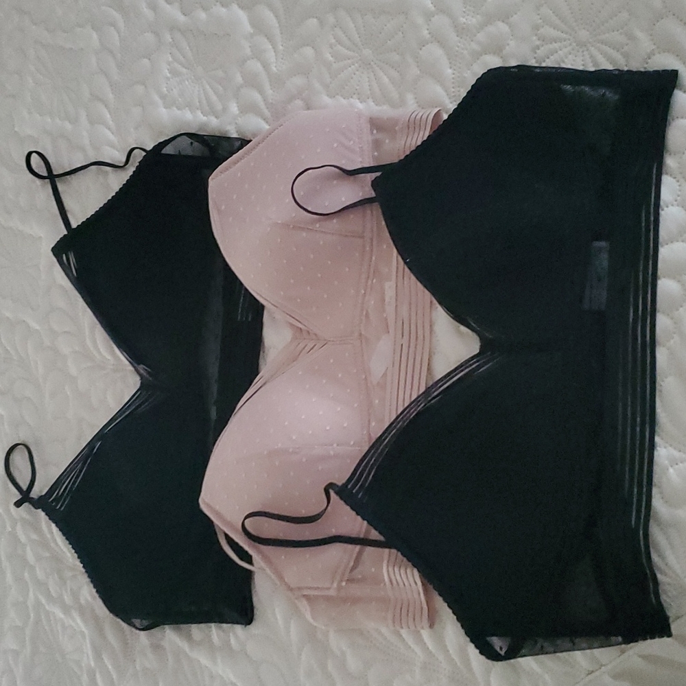 3 2X Bras (Lower Back Fitting)